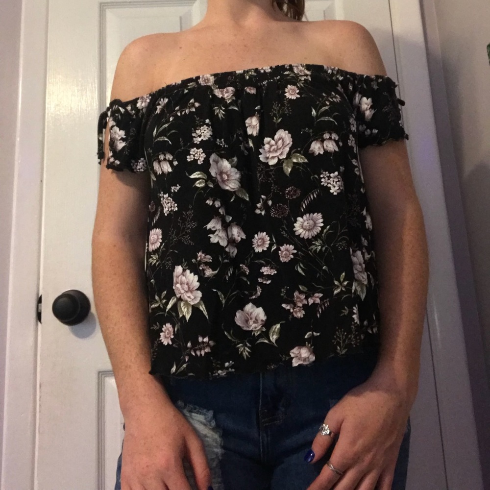 Off the shoulder blouse